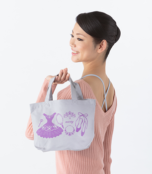 Knit Tops＋Marty Leotard Crossed Back ＋Canvas Tote Bag