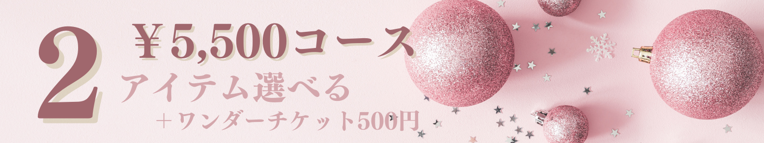 5,500円コース