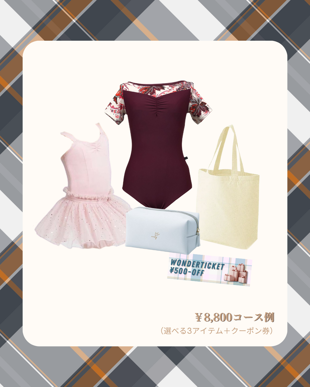 ワンダーバッグ2025 8800円コース