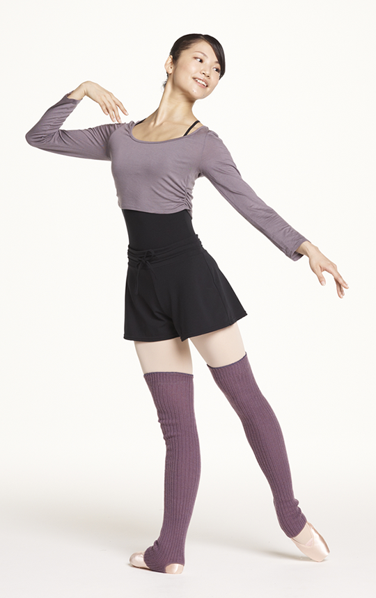 Ballet / Warm Knit Leg Warmer 1st |Dance & Ballet Wear manufacturer & shop made in Japan ｜-Dance & Ballet Products Brand - MARTY