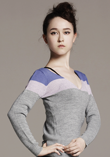 Bicolor Knit TopsImage