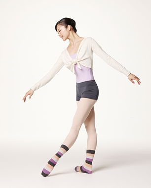 Warm-Knit Top ＋Marty Leotard Camisole U neck ＋Spats Shorts＋Warm Knit Socks 