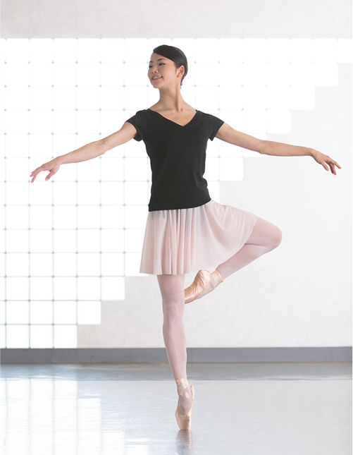 Soft touch T-shirts +Circular Skirt