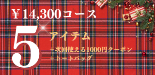 14300円コースボタン